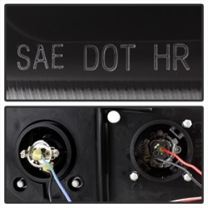 Chevrolet Silverado 1500 Headlights - SPYDER - CCFL Halo LED Projector - Black - `03-`06