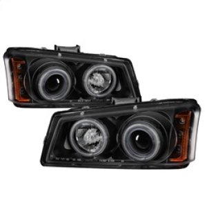 Chevrolet Silverado 1500 Headlights - SPYDER - CCFL Halo LED Projector - Black - `03-`06