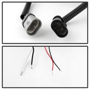 Chevrolet Silverado 1500 Headlights - SPYDER - CCFL Halo LED Projector - Black - `03-`06