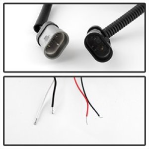 Chevrolet Silverado 1500 Headlights - SPYDER - CCFL Halo LED Projector - Black - `03-`06