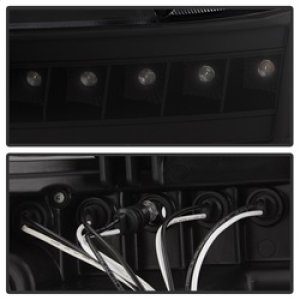 Toyota Tundra Projector Headlights - SPYDER - CCFL Halo LED - Black - `07-`13