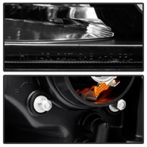 Dodge Ram 1500 Headlights - SPYDER - Projector with CCFL Halo - Black - `09-`14