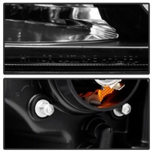 Dodge Ram 1500 Headlights - SPYDER - Projector with CCFL Halo - Black - `09-`14