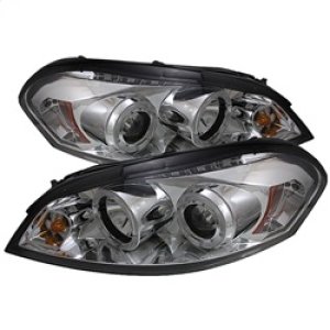 Chevrolet Impala Headlight Set - SPYDER - Projector LED Halo - Chrome - `06-`13