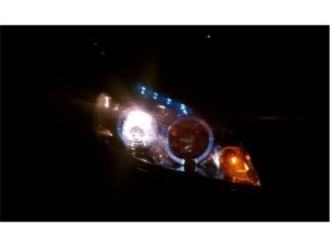 Chevrolet Impala Headlight Set - SPYDER - Projector LED Halo - Chrome - `06-`13