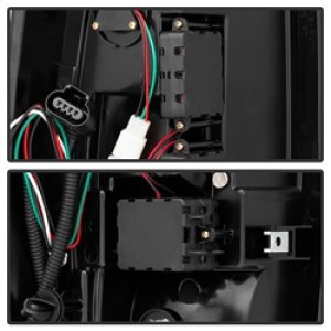 Chevrolet Avalanche LED Tail Lights - SPYDER - Black - `07-`13