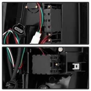 Chevrolet Avalanche LED Tail Lights - SPYDER - Black - `07-`13