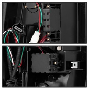 Chevrolet Avalanche LED Tail Lights - SPYDER - Smoke - `07-`13