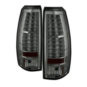 Chevrolet Avalanche LED Tail Lights - SPYDER - Smoke - `07-`13