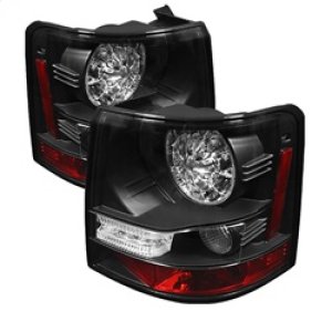 Land Rover Range Rover Sport Tail Lights - Rear - SPYDER - LED - Black - `06-`09