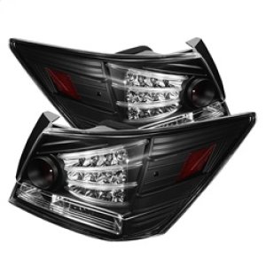 Honda Accord LED Tail Lights - SPYDER - Black - `08-`12