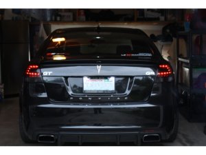 Pontiac G8 LED Tail Lights - SPYDER - Smoke - `08-`09