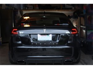 Pontiac G8 LED Tail Lights - SPYDER - Smoke - `08-`09