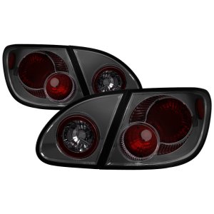 Toyota Corolla Tail Lights - SPYDER - Euro Style - Smoke - `03-`08