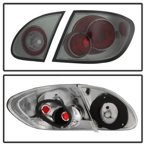 Toyota Corolla Tail Lights - SPYDER - Euro Style - Smoke - `03-`08