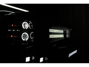 Chevrolet Silverado 1500 Headlights - SPYDER - CCFL Halo LED Projector - Black - `07-`13