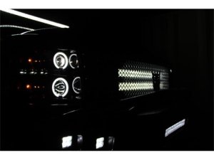 Chevrolet Silverado 1500 Headlights - SPYDER - CCFL Halo LED Projector - Black - `07-`13