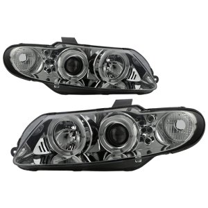 Pontiac GTO Headlights - SPYDER - Projector LED Halo - Smoke - `04-`06