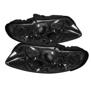 Pontiac GTO Headlights - SPYDER - Projector LED Halo - Smoke - `04-`06