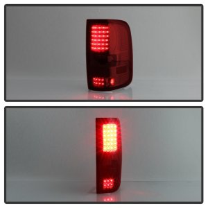 Ford F-150 Tail Lights - Rear - SPYDER - xTune LED - Red/Clear - `04-`08