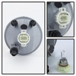 Chevrolet Avalanche Fog Lights - SPYDER - wo/switch - Smoke - `07-`13