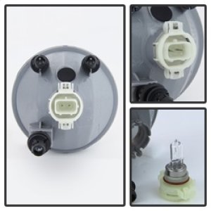 Chevrolet Avalanche Fog Lights - SPYDER - wo/switch - Smoke - `07-`13