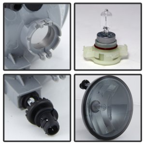 Chevrolet Camaro Fog Lights - SPYDER - wo/switch - Smoke - `10-`13