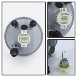 GMC Acadia Fog Lights - SPYDER - wo/switch - Smoke - `07-`12 GMC Acadia Fog Lights - SPYDER - wo/switch - Smoke - `07-`12