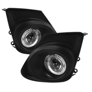Toyota Corolla Fog Lights - SPYDER - Halo Projector - Clear - `11-`13