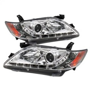 Toyota Camry Headlights - SPYDER - DRL Projector - Chrome - `07-`09