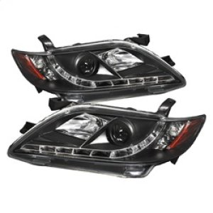 Toyota Camry Headlights - SPYDER - DRL Projector with High H1 Low H7 - Black - `07-`09