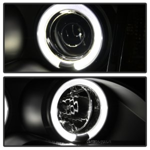 BMW 3 Series Headlights - SPYDER - Projector, LED Halo - Black - `02-`05 BMW 3 Series Headlights - SPYDER - Projector, LED Halo - Black - `02-`05