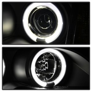 BMW 3 Series Headlights - SPYDER - Projector, LED Halo - Black - `02-`05 BMW 3 Series Headlights - SPYDER - Projector, LED Halo - Black - `02-`05