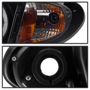 BMW 3 Series Headlights - SPYDER - Projector, LED Halo - Black - `02-`05 BMW 3 Series Headlights - SPYDER - Projector, LED Halo - Black - `02-`05