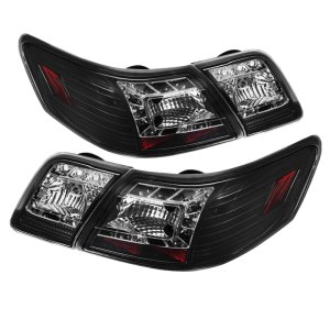 Toyota Camry LED Tail Lights - SPYDER - Black - `07-`09