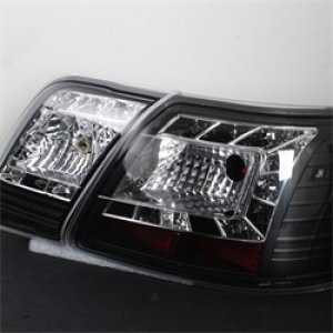 Toyota Camry LED Tail Lights - SPYDER - Black - `07-`09