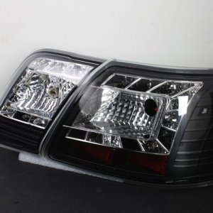 Toyota Camry LED Tail Lights - SPYDER - Black - `07-`09