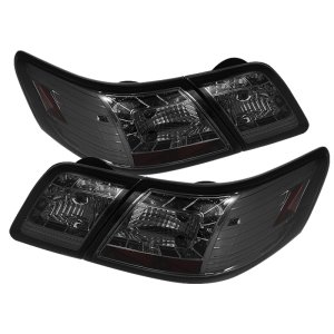 Toyota Camry LED Tail Lights - SPYDER - Smoke - `07-`09