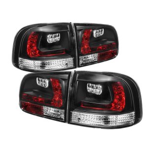 Volkswagen Touareg LED Tail Lights - SPYDER - Black - `03-`07 Volkswagen Touareg LED Tail Lights - SPYDER - Black - `03-`07
