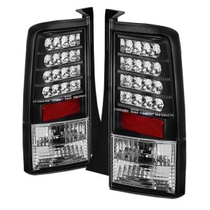 Scion XB LED Tail Lights - SPYDER - Version 2 - Black - `03-`07