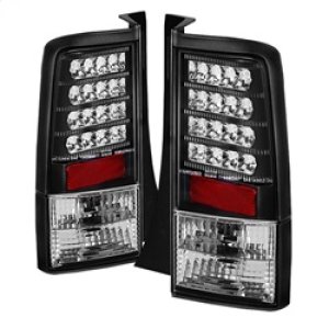 Scion XB LED Tail Lights - SPYDER - Version 2 - Black - `03-`07