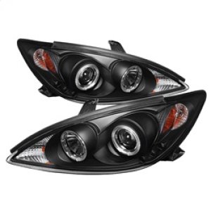 Toyota Camry Headlights - SPYDER - Projector + LED Halo - Black - `02-`06 Toyota Camry Headlights - SPYDER - Projector + LED Halo - Black - `02-`06
