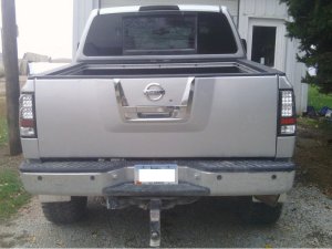 Nissan Titan LED Tail Lights - SPYDER - Black - `04-`14