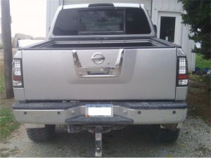 Nissan Titan LED Tail Lights - SPYDER - Black - `04-`14