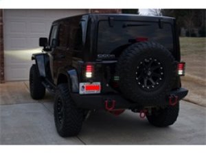 Jeep Wrangler Tail Lights - SPYDER - LED - Black - `07-`15