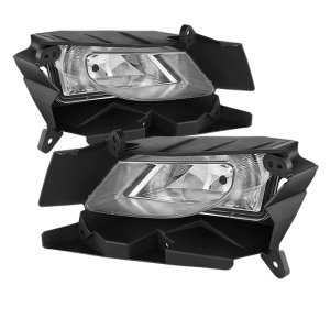 Mazda 3 Fog Lights - SPYDER - OEM w/Switch - Clear - `10-`11