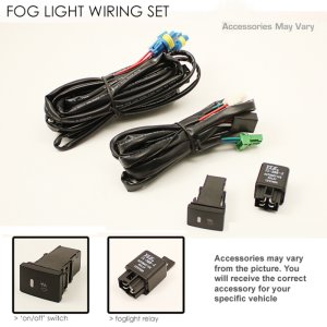 Mazda 3 Fog Lights - SPYDER - OEM w/Switch - Clear - `10-`11