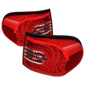 Toyota FJ Cruiser Tail Lights - Rear - SPYDER - xTune LED - Red/Clear - `07-`14 Toyota FJ Cruiser Tail Lights - Rear - SPYDER - xTune LED - Red/Clear - `07-`14