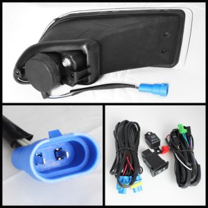 Scion TC Fog Lights - SPYDER - LED w/Switch - Clear - `05-`10