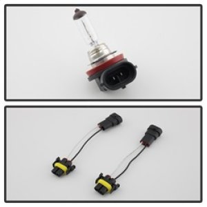 Acura TL Fog Lights - SPYDER - OEM - Yellow - `02-`03